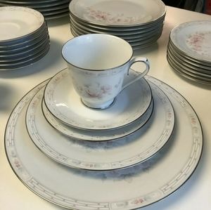 Noritake Carthage set of 6 Dinnerware for wedding,birthday gift Made in Japan!